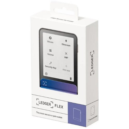 Ledger Flex – Includes Recovery Key (Neptune Blue) - EcomToros