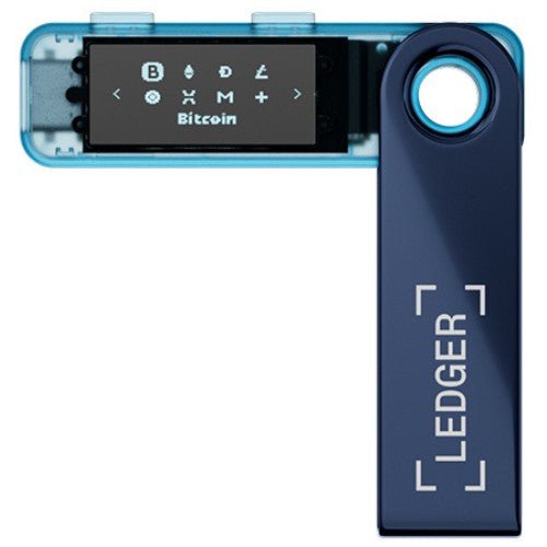 Ledger Nano S Plus – Secure Crypto Wallet (Neptune Blue) - EcomToros