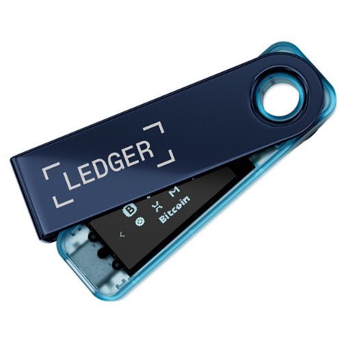 Ledger Nano S Plus – Secure Crypto Wallet (Neptune Blue) - EcomToros