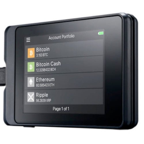 SecuX W10 Cryptocurrency Hardware Wallet - EcomToros