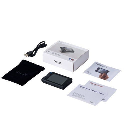 SecuX W20 Cryptocurrency Hardware Wallet - EcomToros