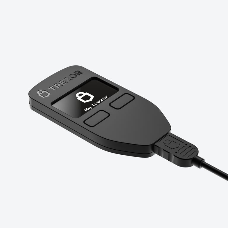 Trezor Model One – Black - EcomToros